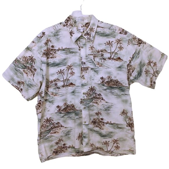 Lot of 2 Vintage 80s Pierre Cardin Shirts Button-up Men-XL Pocket SS Cott/Rayon - Picture 4 of 11